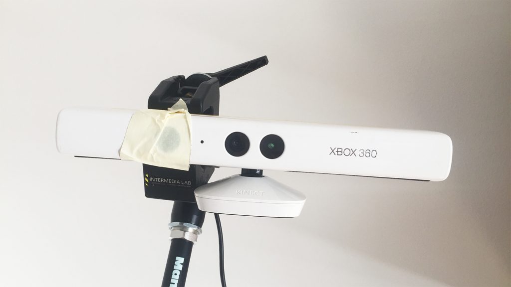 Kinect with blocked lens